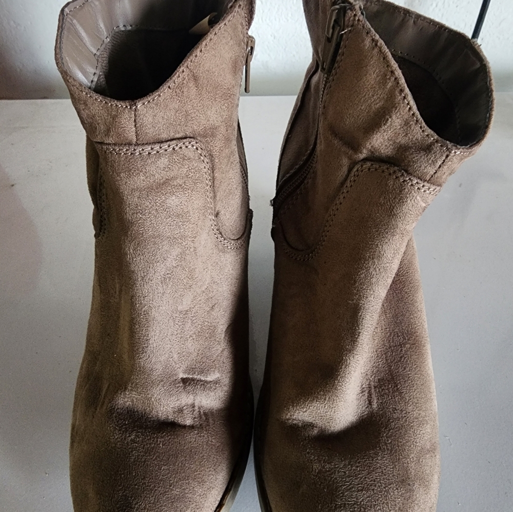 Tan Booties